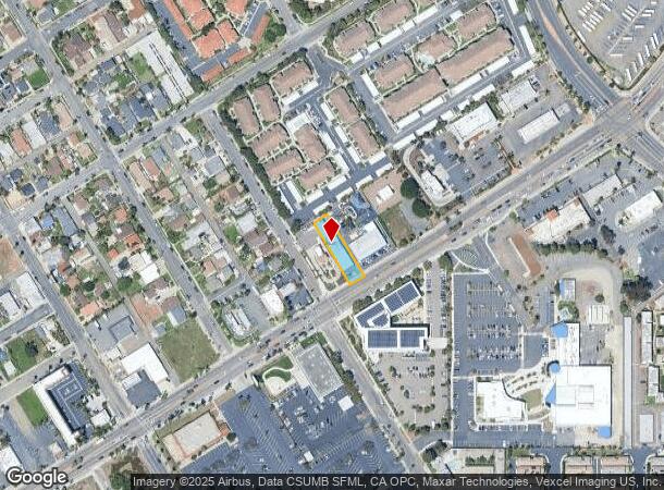 1708 Mission Ave, Oceanside, CA Parcel Map