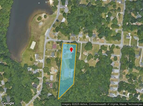  1609 Mcveigh Rd, Lynchburg, VA Parcel Map