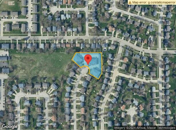  1413 Challis Dr, Bloomington, IL Parcel Map