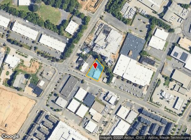  306 Clanton Rd, Charlotte, NC Parcel Map