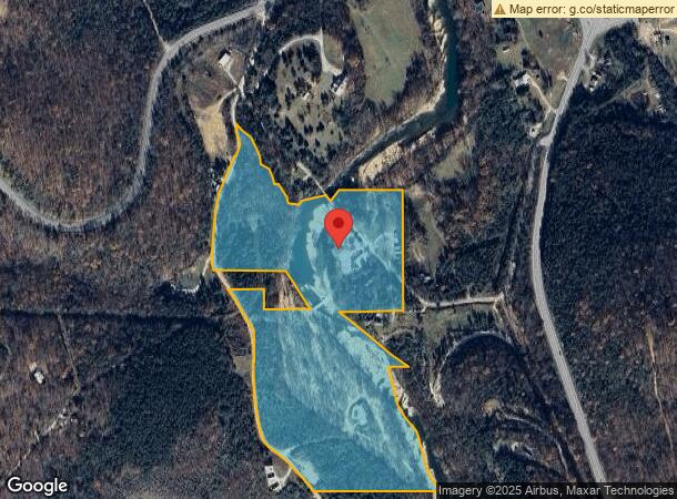  473 Swinging Bridge Rd, Mountain View, AR Parcel Map