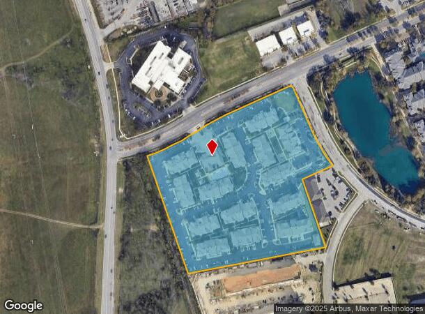  1401 Hesters Crossing Rd, Round Rock, TX Parcel Map