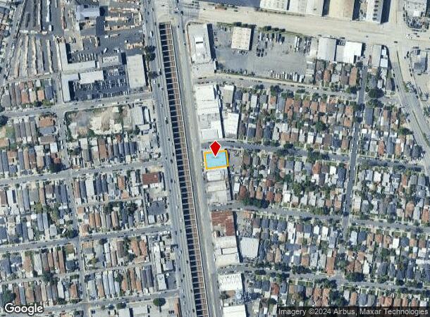  10900 Alameda St, Lynwood, CA Parcel Map