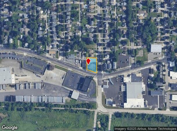  1203 Butterworth St Sw, Grand Rapids, MI Parcel Map