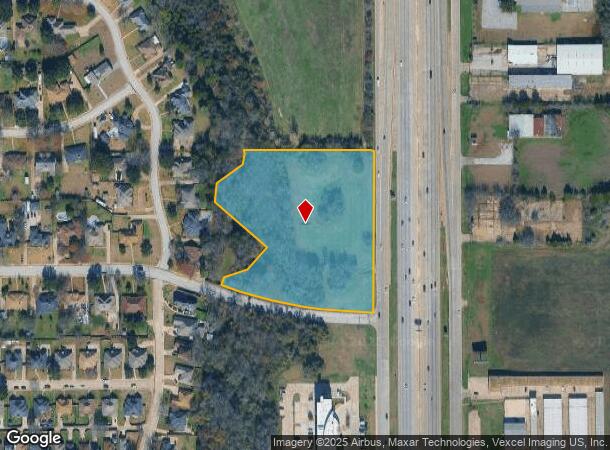  1307 S Interstate 35 Ave E, Desoto, TX Parcel Map