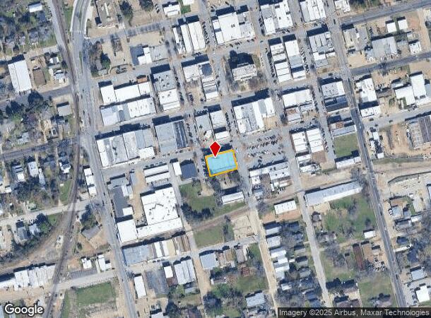  107 W Commerce St, Brenham, TX Parcel Map