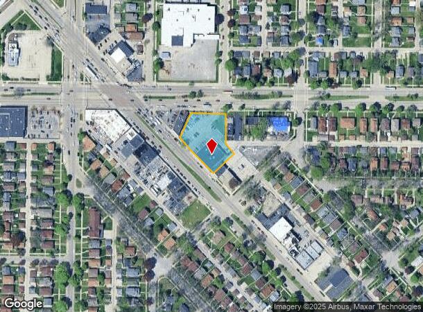 4930 W Fond Du Lac Ave, Milwaukee, WI Parcel Map