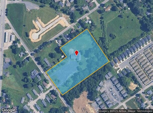  145 Monroe St, Charlestown, IN Parcel Map