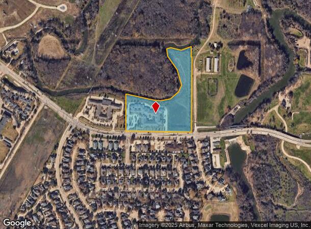  1530 E Sandy Lake Rd, Coppell, TX Parcel Map