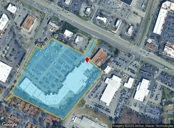  9031 W Broad St, Henrico, VA Parcel Map