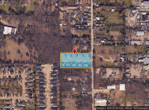  2305 Crystal Dr, Balch Springs, TX Parcel Map