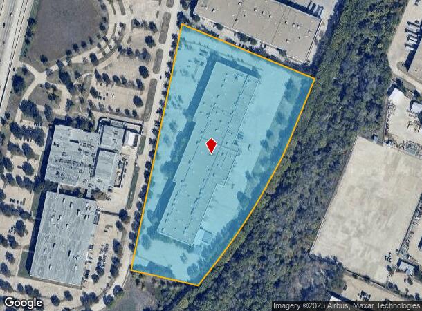 915 Enterprise Blvd, Allen, TX Parcel Map