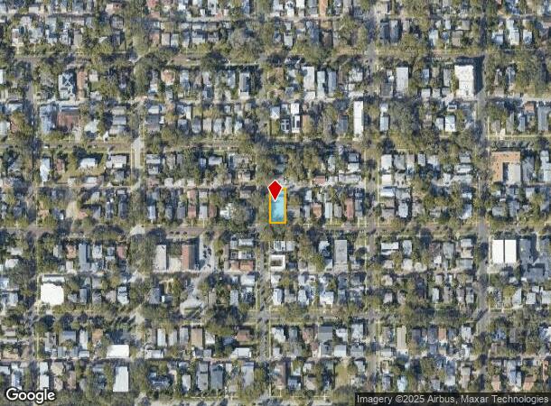  1101 Bay St Ne, Saint Petersburg, FL Parcel Map