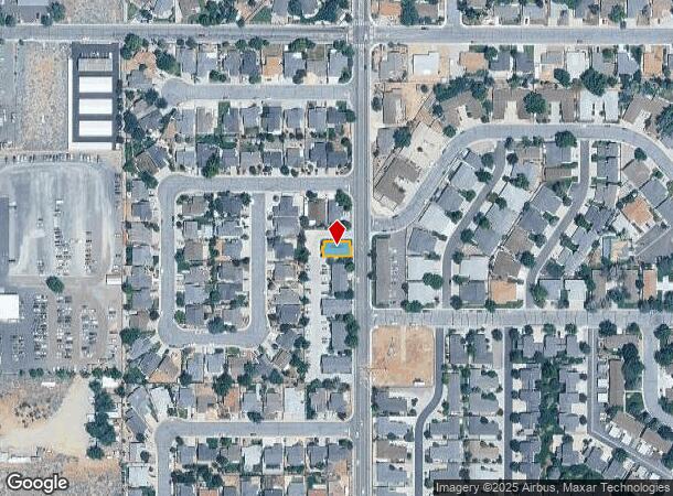  3032 Silver Sage Dr, Carson City, NV Parcel Map