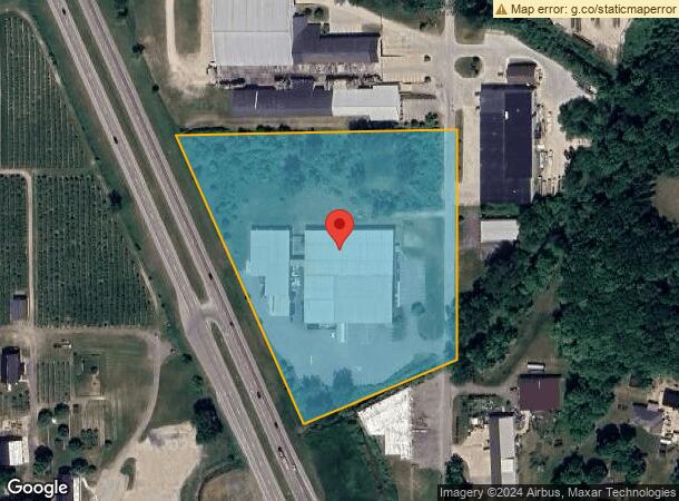  7701 Venture Ave Nw, Sparta, MI Parcel Map