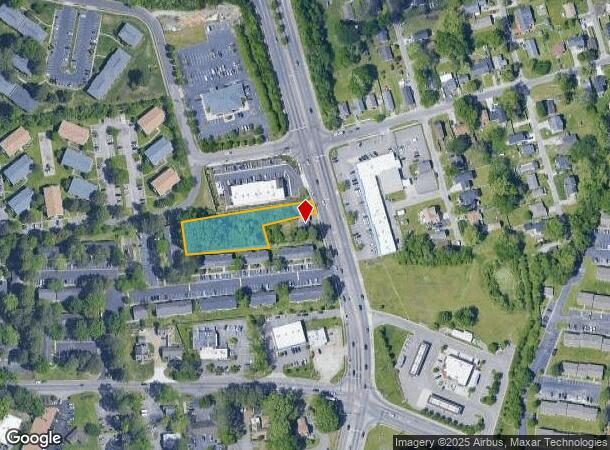  3509 Towne Point Rd, Portsmouth, VA Parcel Map