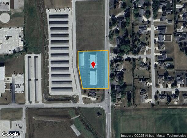 1705 Hillcrest Dr, Ossian, IN Parcel Map