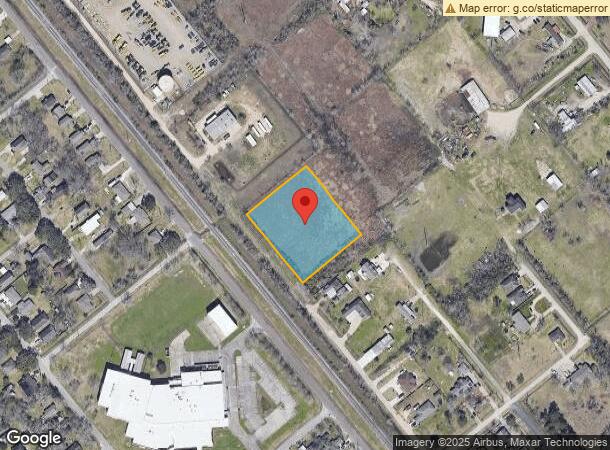  2121 Nichols Ave, Dickinson, TX Parcel Map