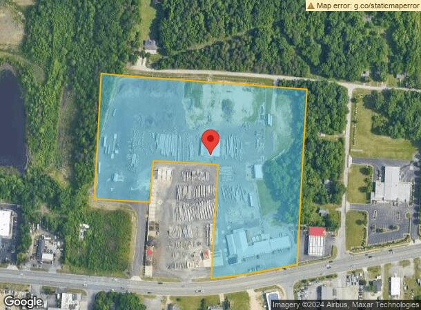  3915-3925 Burlington Rd, Greensboro, NC Parcel Map