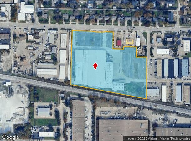  1714 14Th St, Plano, TX Parcel Map