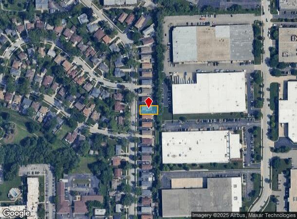  307 S Hale St, Addison, IL Parcel Map