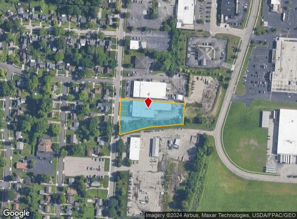  3130 Valleywood Dr, Dayton, OH Parcel Map