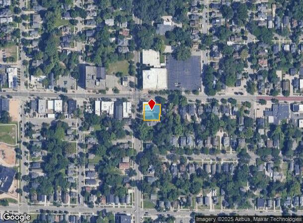  800 Wealthy St Se, Grand Rapids, MI Parcel Map