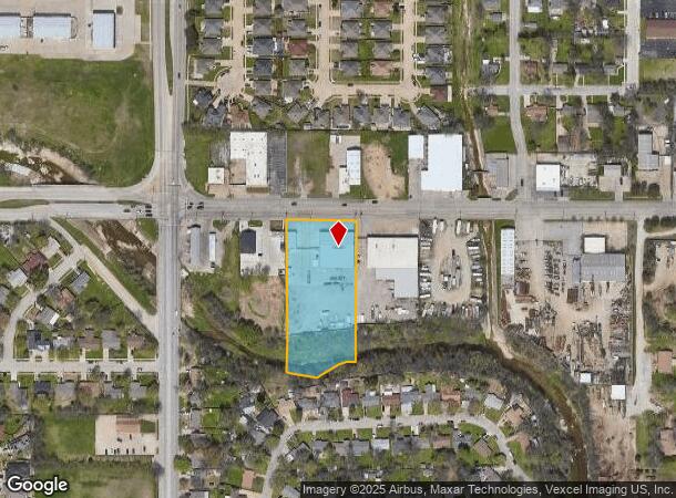  3908 Broadway Ave, Haltom City, TX Parcel Map