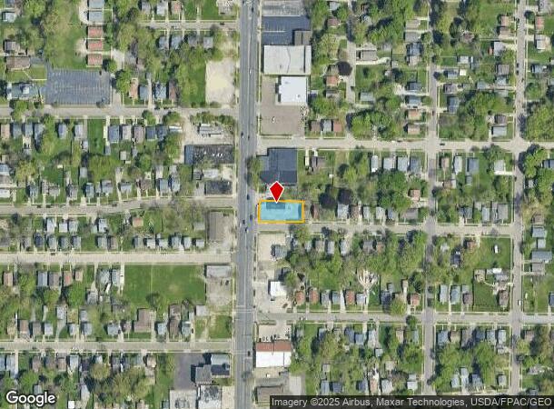  739 S Arlington St, Akron, OH Parcel Map