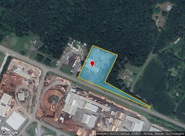9654 Three Notch Rd, Troy, VA Parcel Map