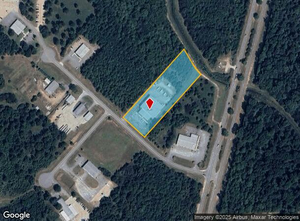 2709 Upland Ct, Albany, GA Parcel Map
