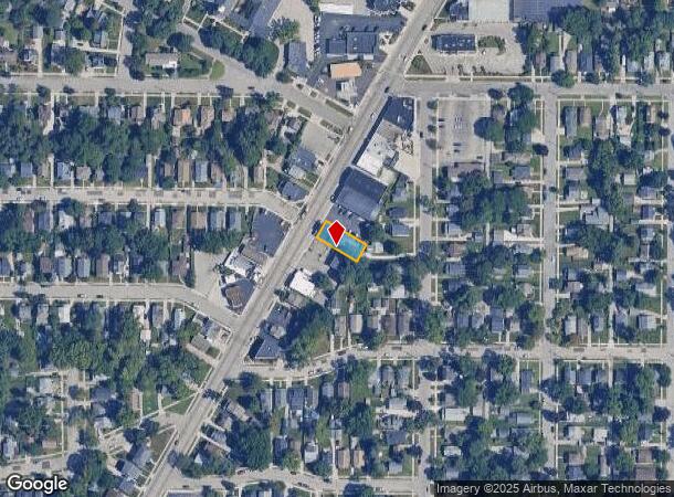  2136 Plainfield Ave Ne, Grand Rapids, MI Parcel Map