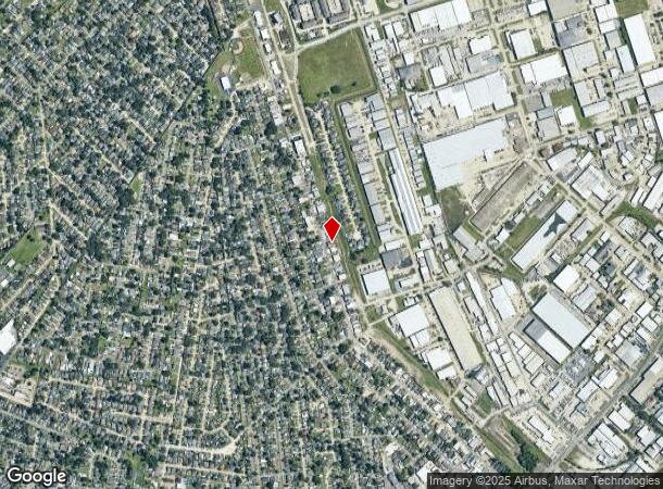 659 Hickory Ave, New Orleans, LA Parcel Map