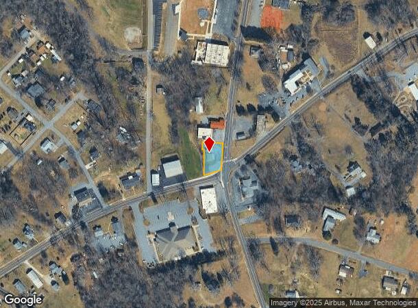  222 S Center St, Hildebran, NC Parcel Map