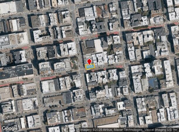  800 Larkin St, San Francisco, CA Parcel Map