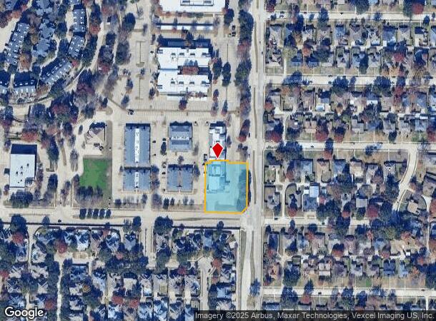  1701 Ohio Dr, Plano, TX Parcel Map