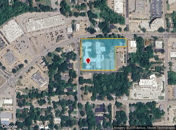 1115 Avenue O, Huntsville, TX Parcel Map