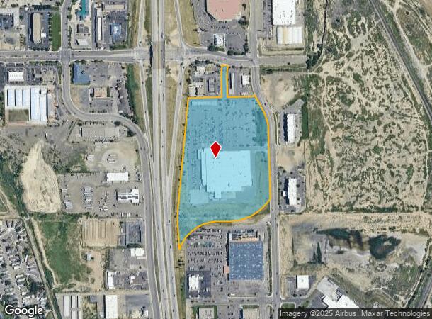 412 Eagleridge Blvd, Pueblo, CO Parcel Map