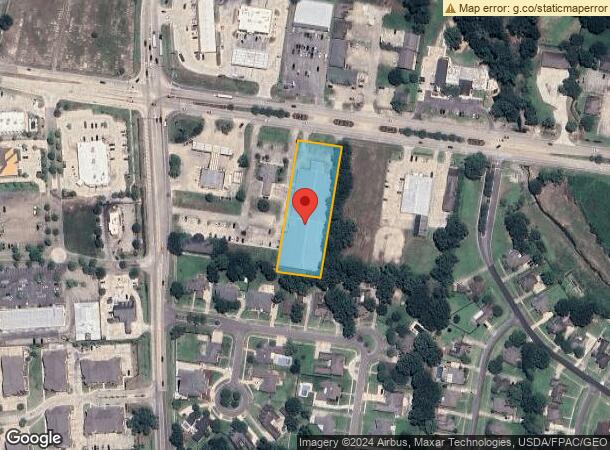  1210 Church St, Zachary, LA Parcel Map