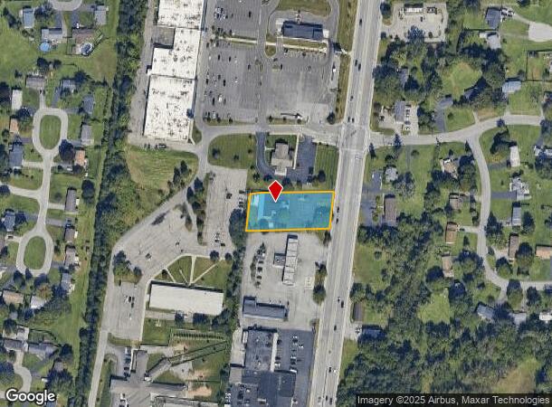  2495 E Henrietta Rd, Rochester, NY Parcel Map
