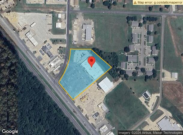  1012 S Constitution Ave, Ashdown, AR Parcel Map