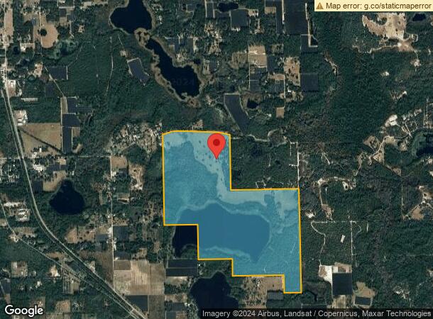  525 Shaw Lake Rd, Pierson, FL Parcel Map