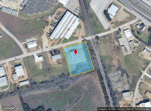  1209 Industrial Blvd, Brenham, TX Parcel Map