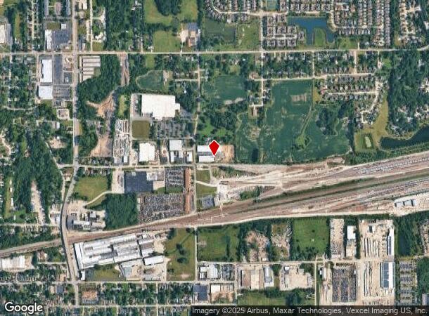 733 Mcclure Rd, Aurora, IL Parcel Map