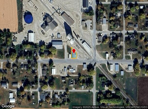 120 W Front St, Clare, IA Parcel Map