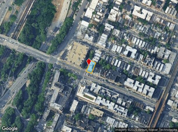  4206 Carpenter Ave, Bronx, NY Parcel Map