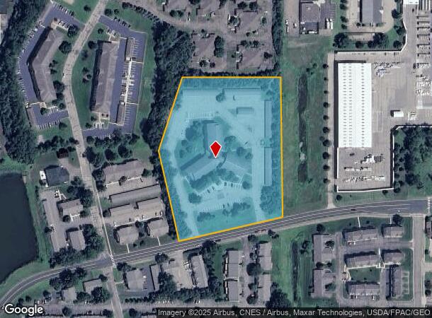 2221 Hanley Rd, Hudson, WI Parcel Map