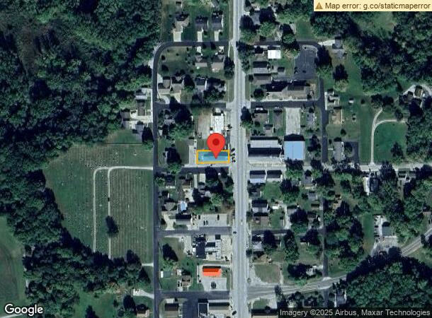  413 Michigan Rd, Burlington, IN Parcel Map