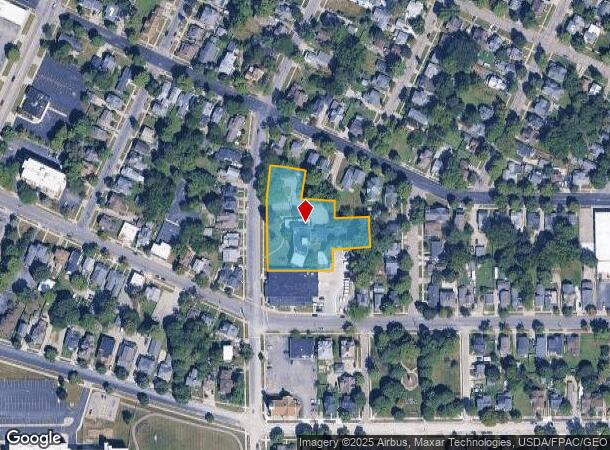 120 N Locust St, Adrian, MI Parcel Map