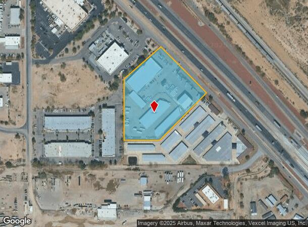  7701 N I10 Eb Frontage Rd, Tucson, AZ Parcel Map